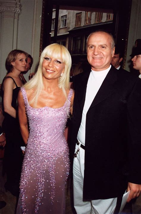 donatella and gianni versace young|donatella versace young photos.